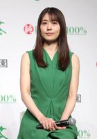 イベントに登場した有村架純（撮影・佐々木彰尚）