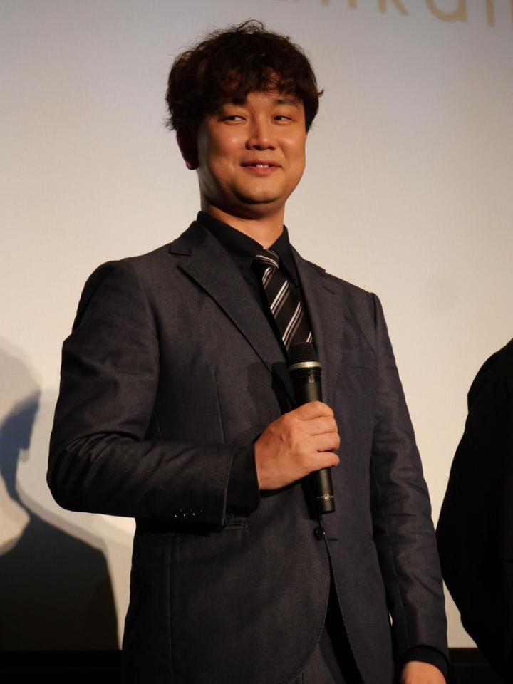 舞台あいさつに登場した藤井空