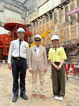 テレビ朝日系「タモリステーション」ロケ写真