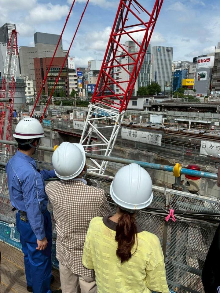 テレビ朝日系「タモリステーション」ロケ写真