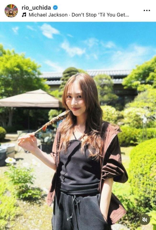 内田理央のインスタグラム＠ｒｉｏ＿ｕｃｈｉｄａから