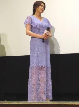 トークショーに出席した藤原紀香