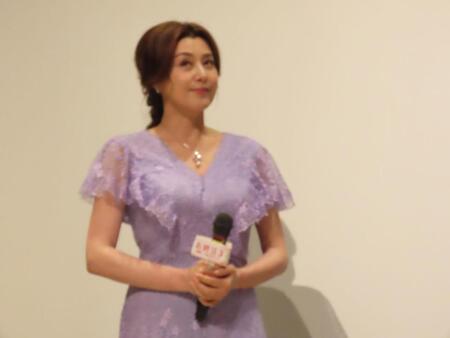 トークショーに出席した藤原紀香