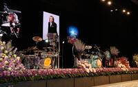 真矢さんの祭壇＝東京・豊洲ＰＩＴ（撮影・佐々木彰尚）