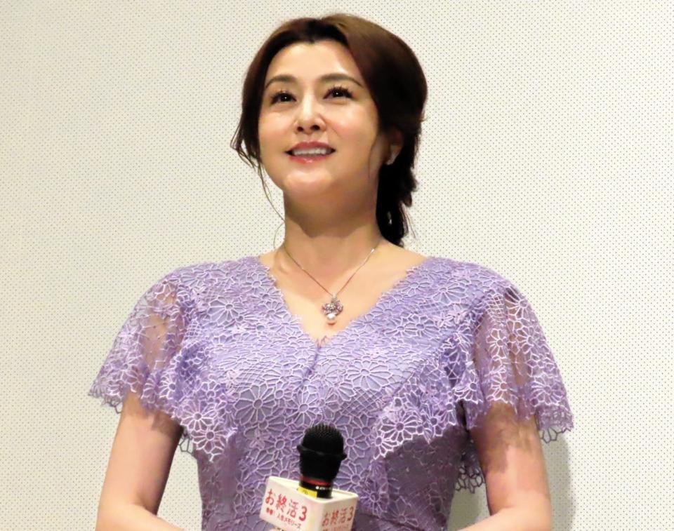 トークショーに出席した藤原紀香