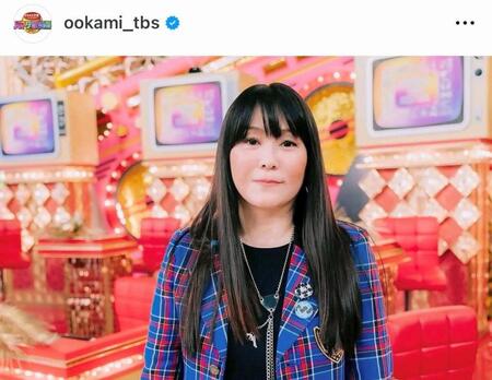 「ハマダ歌謡祭」に初出演した久宝留理子。番組公式インスタグラム＠ｏｏｋａｍｉ＿ｔｂｓより
