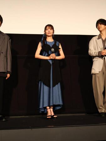 「機動警察パトレイバー　ＥＺＹ　Ｆｉｌｅ　１」の公開記念舞台あいさつに出席した上坂すみれ