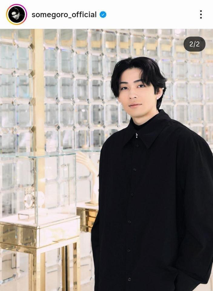 市川染五郎のインスタグラム＠ｓｏｍｅｇｏｒｏ＿ｏｆｆｉｃｉａｌ（２５年１１月２６日付）より