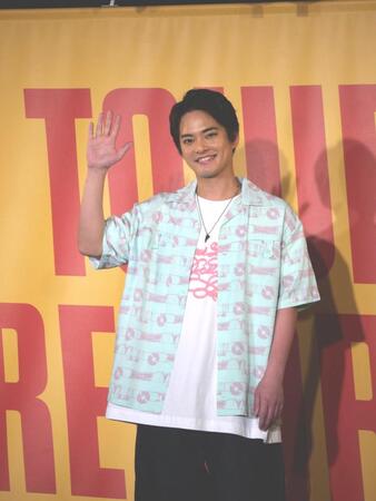 独立後初のデジタルシングルのリリース記念イベントを行った中山優馬