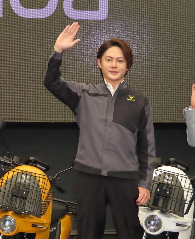 　今後について語った三崎優太氏
