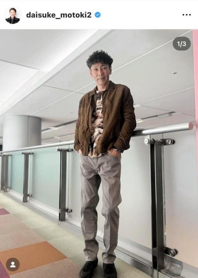元木大介氏のインスタグラム（＠ｄａｉｓｕｋｅ＿ｍｏｔｏｋｉ２）から