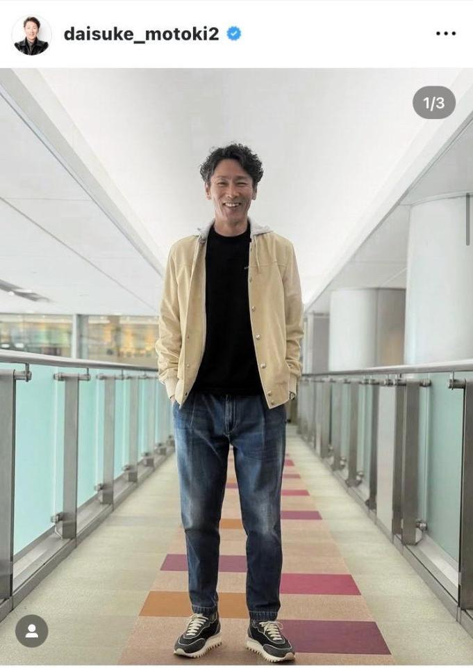 元木大介氏のインスタグラム（＠ｄａｉｓｕｋｅ＿ｍｏｔｏｋｉ２）から