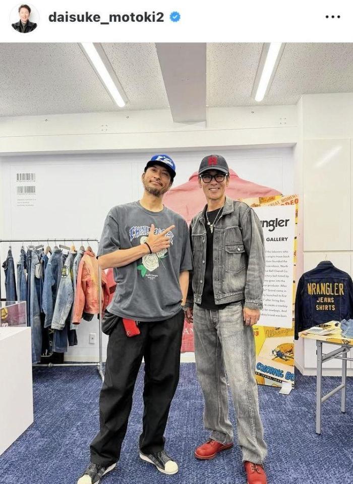 元木大介氏のインスタグラム（＠ｄａｉｓｕｋｅ＿ｍｏｔｏｋｉ２）から