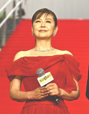 イベントに登場した南野陽子＝２０日