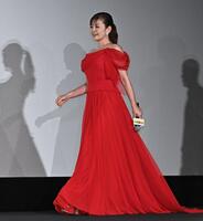 舞台あいさつに登壇した南野陽子（撮影・開出牧）