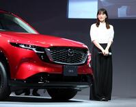マツダのブランドアンバサダーに任命された綾瀬はるか（撮影・金田祐二）