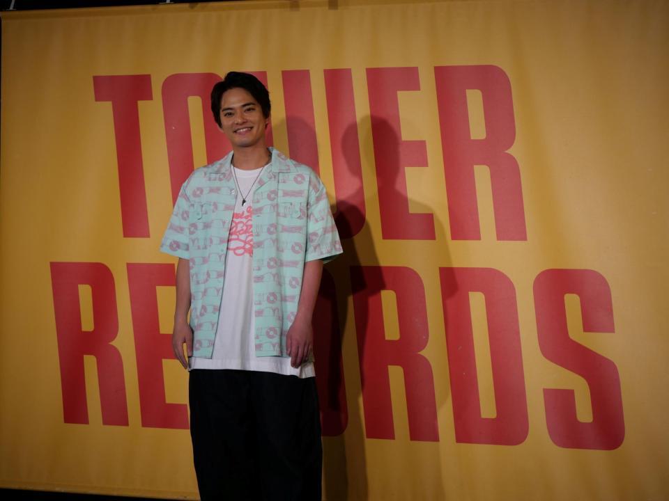 独立後初のデジタルシングルのリリース記念イベントを行った中山優馬