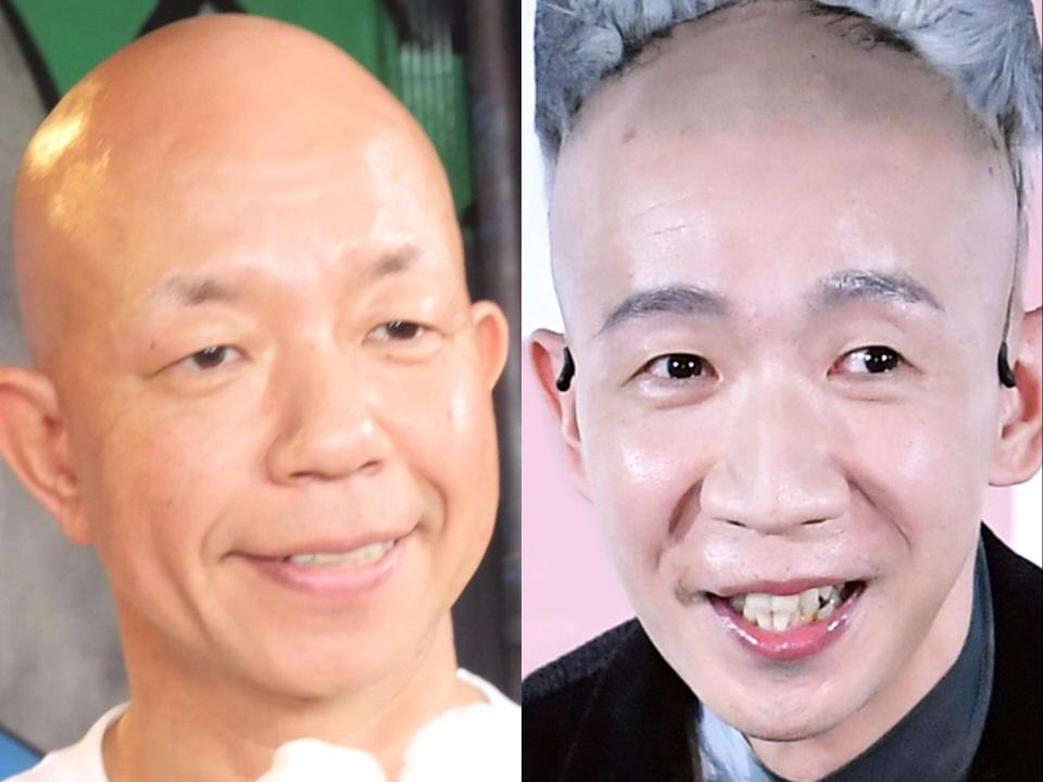 （左から）バイキング・小峠英二、ひょうろく