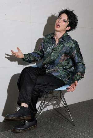 令和の音楽シーンを震撼させている“死神”杉本ラララ（撮影・伊藤笙子）