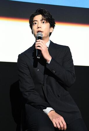 トークショーに登場した伊藤健太郎＝池袋ＨＵＭＡＸシネマズ（撮影・園田高夫）