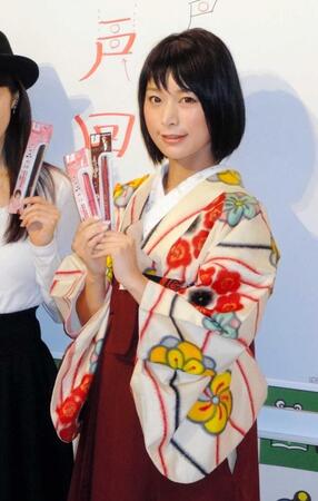 涼風花さん（２０１４年１１月撮影）