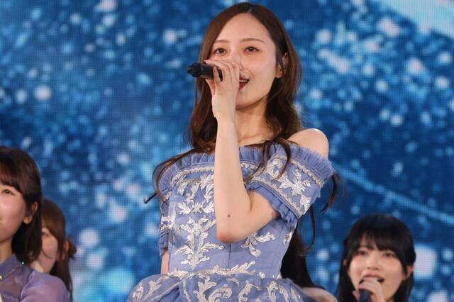 乃木坂46梅澤美波、卒コンで大粒の涙