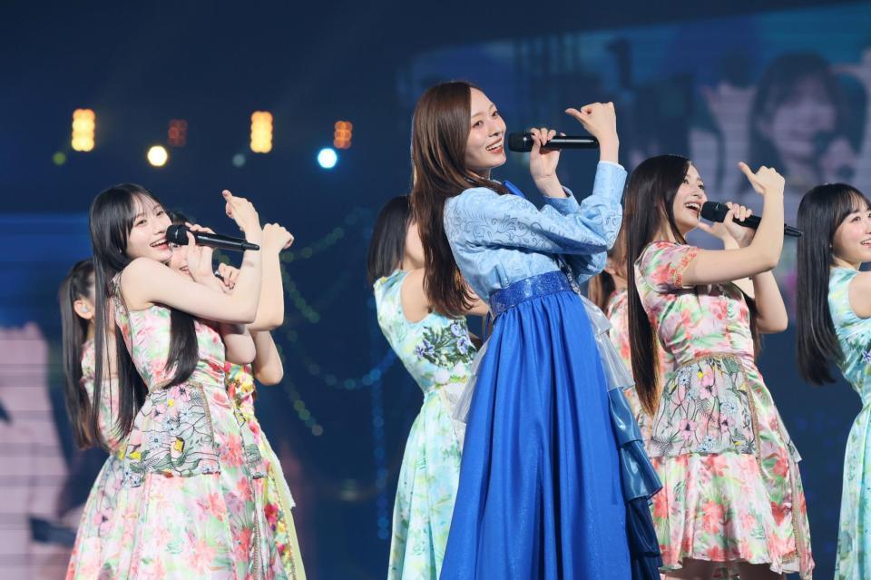 東京ドームで卒業コンサートを行った梅澤美波©乃木坂４６ＬＬＣ