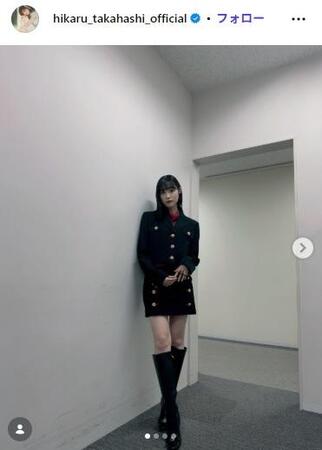 高橋ひかるのインスタグラム（＠ｈｉｋａｒｕ＿ｔａｋａｈａｓｈｉ＿ｏｆｆｉｃｉａｌ）より
