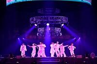 ＦＡＮＴＡＳＴＩＣＳの（左から）瀬口黎弥、堀夏喜、世界、八木勇征、中島颯太、　澤本夏輝、佐藤大樹、木村慧人