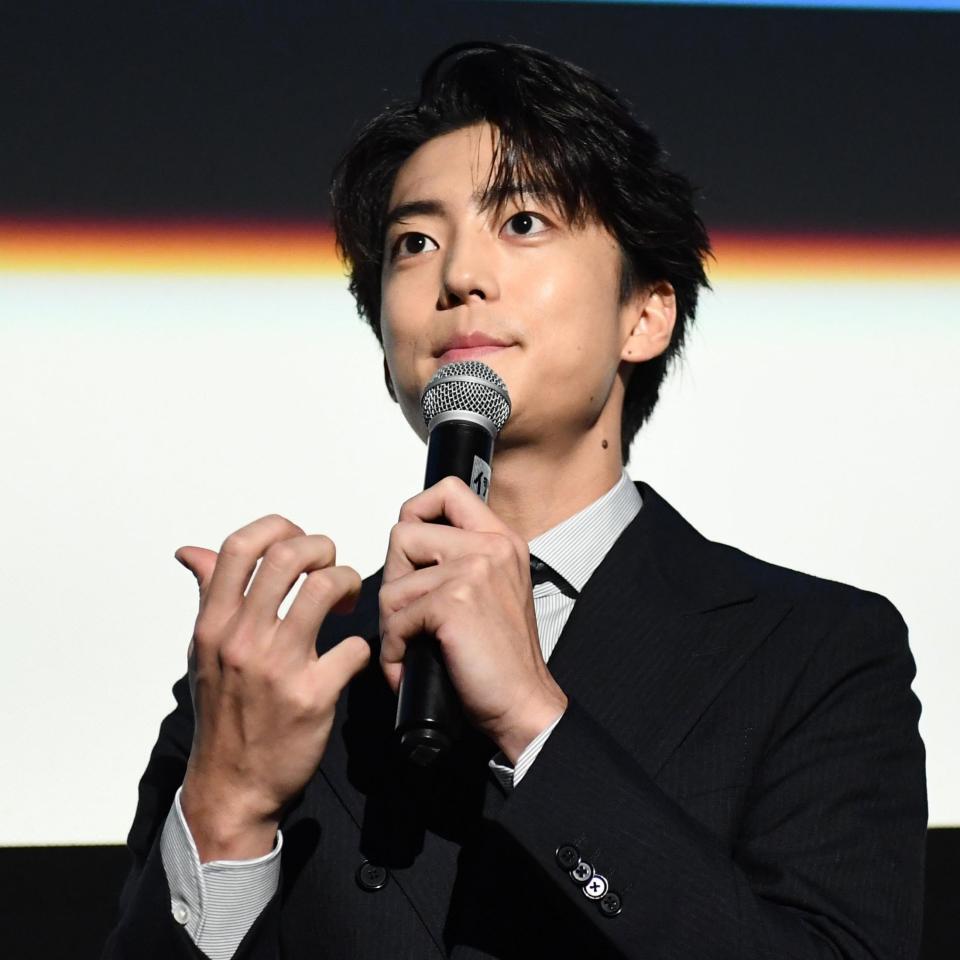 トークショーに登場した伊藤健太郎＝池袋ＨＵＭＡＸシネマズ（撮影・園田高夫）