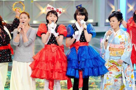 ＮＨＫ紅白歌合戦で実施された「あまちゃん」特別企画＝２０１３年