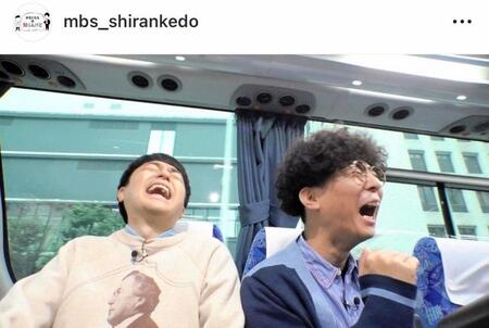 新家賃を告白したたくろう。「かまいたちの知らんけど」公式インスタグラム＠ｍｂｓ＿ｓｈｉｒａｎｋｅｄｏより