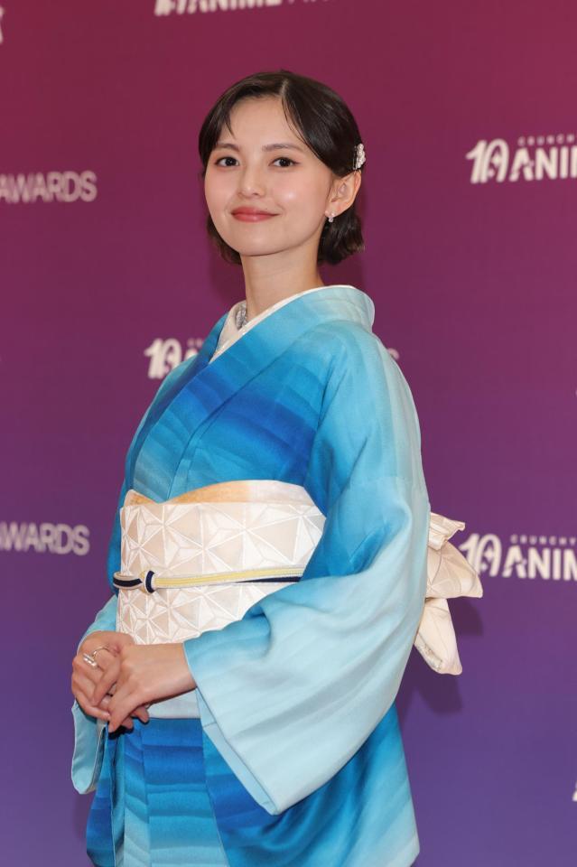 オレンジカーペットに登場した齋藤飛鳥（撮影・石井剣太郎）