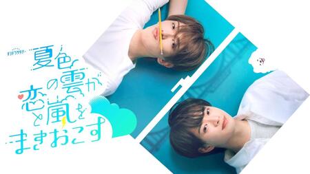 テレビ朝日系ドラマ「夏色の雲が恋と嵐をまきおこす」に出演するＡＣＥｅｓの深田竜生（左）と浮所飛貴