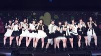 キュートなポーズを披露するＪｕｉｃｅ＝Ｊｕｉｃｅ（撮影・堀内翔）