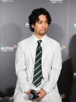「Ａｍａｚｏｎ　Ａｕｄｉｂｌｅ」プレス発表会に出席した桐谷健太