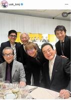 上地雄輔のインスタグラム（ｕｓｋ＿ｋｍｊ）より