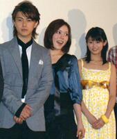 ２００７年６月、（左から）勝地涼、鈴木杏、本仮屋ユイカ