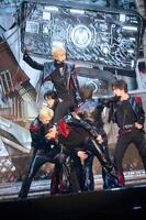 初のアリーナツアーで東京公演を行ったＮＥＸＺ（撮影・田中聖太郎）