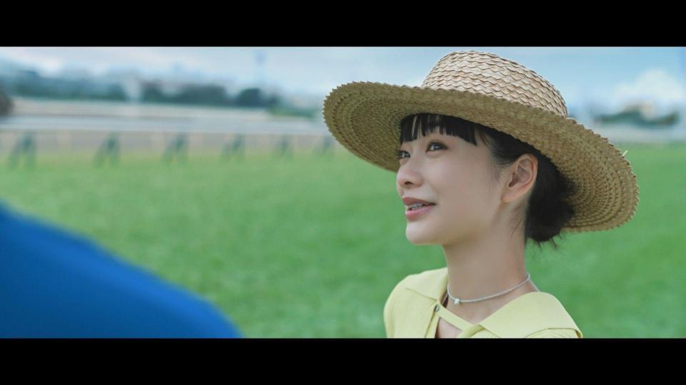 ＪＲＡの新テレビＣＭに出演する見上愛