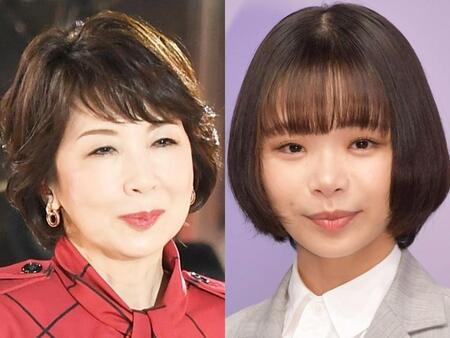 伊藤蘭（左）、趣里