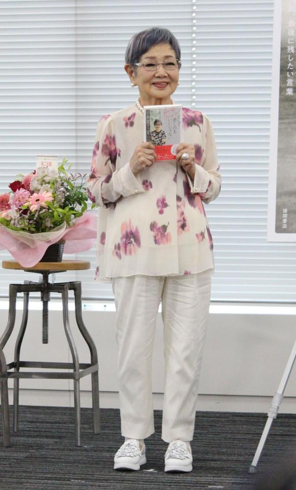 「ピン！として逝くのもいいじゃない　ピン子７８歳、最後に残したい言葉」刊行記念会見に出席した泉ピン子