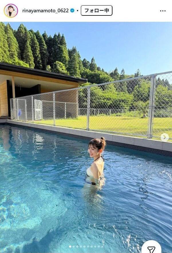 山本里菜アナウンサーのインスタグラム＠ｒｉｎａｙａｍａｍｏｔｏ＿０６２２ 