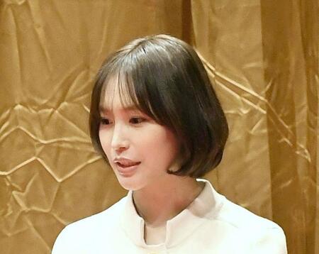 南沙良＝東京大手町の日経ホール（撮影・園田高夫）