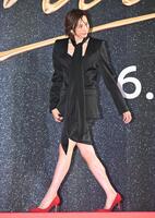 レッドカーペットに登場した米倉涼子（撮影・堀内翔）