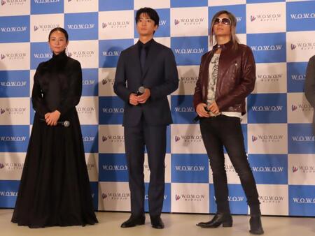 （左から）木村文乃、伊藤健太郎、ＧＡＣＫＴ＝４日　