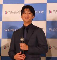 ＷＯＷＯＷドラマの主演を務める伊藤健太郎＝４日