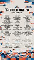 ＦＵＪＩ　ＲＯＣＫ　ＦＥＳＴＩＶＡＬ’２６のラインナップ