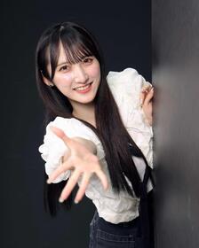 　デビュー１０周年を迎え、初の写真集を発売するＡＫＢ４８・長友彩海（撮影・西岡正）