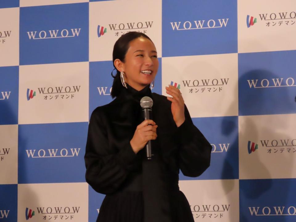 第２子出産発表後初めて公の場に出席した木村文乃